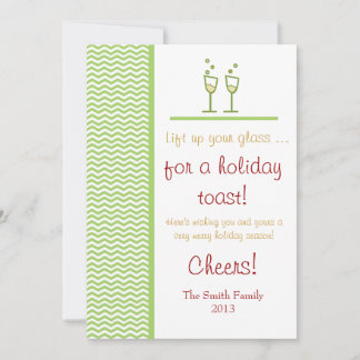 Ein Urlaubstag Feiertagskarte