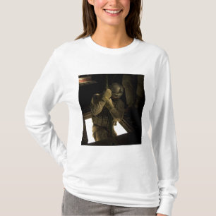 Ein US-Luftwaffe pararescueman fängt seinen Abfal T-Shirt