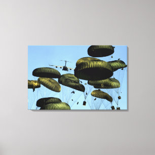 Ein US-LuftwaffeC-17 Globemaster III Leinwanddruck