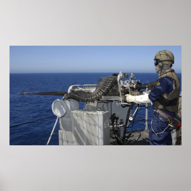 Ein US-Marine-Gunner-Partner Poster (Vorne)