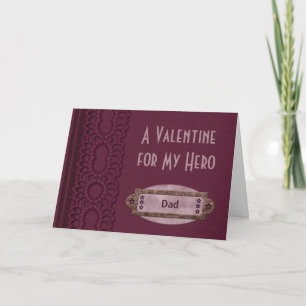 Ein Valentin für meinen Helden, individuell angepa Feiertagskarte