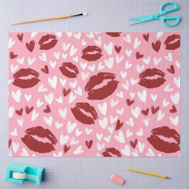 Ein Valentin-Zwergen-Serien-Design #4 Seidenpapier (Basteln)