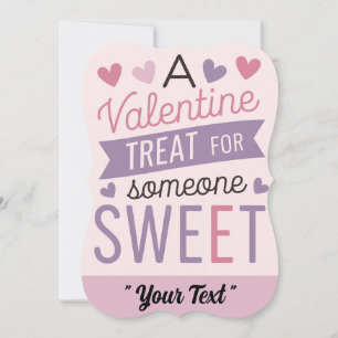 Ein Valentinsgruß für jemanden Süßen zum Valentins Einladung
