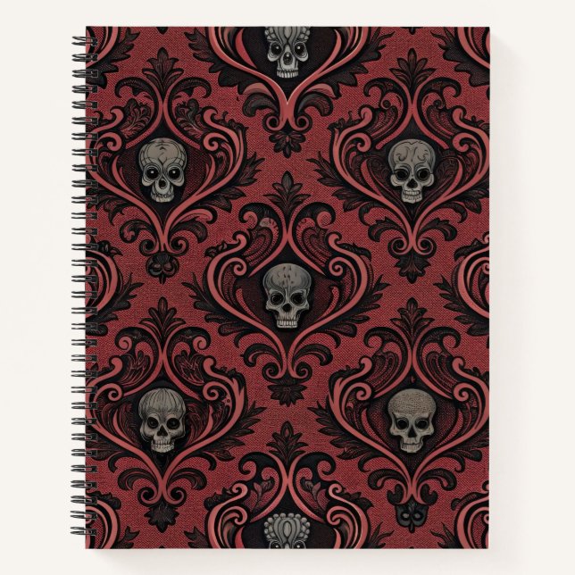 Ein vampirähnliches Serien-Design 10 Notizbuch (Vorderseite)
