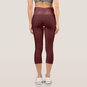 Ein vampirartiges Serien-Design 12 Capri Leggings