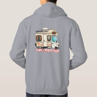 Ein Van namens Morrison. Camping- und Surfer Unise Hoodie