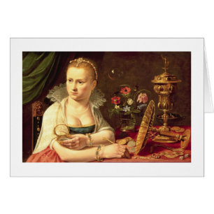 Ein vanitas Porträt einer Dame geglaubt, Clara zu