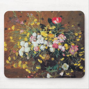 Ein Vase Blumen Mousepad