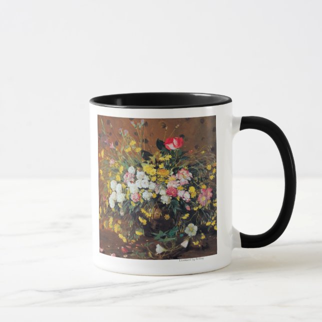 Ein Vase der Blumen-Tasse Tasse (Rechts)