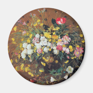 Ein Vase des Blumen-Magneten Magnet