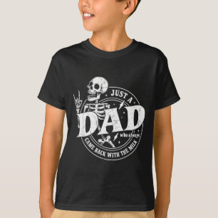 Ein Vater, der am Vatertag mit der Milch zurückkam T-Shirt