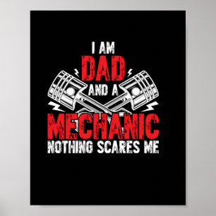 Ein Vater und ein Mechaniker Poster