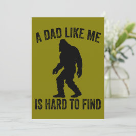 Ein Vater wie ich ist schwer auf den sonnigen Vate Feiertagskarte