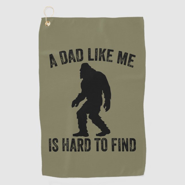 Ein Vater wie ich ist schwer auf den sonnigen Vate Golfhandtuch (Vorderseite)