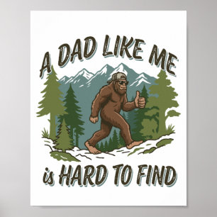 Ein Vater wie ich ist schwer zu finden, süßer Bigf Poster