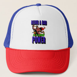 EIN VATER ZU SEIN IST EIN SUPER POWER! TRUCKERKAPPE