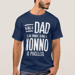 Ein Vater zu sein ist eine Ehre, ein Nonno zu sein T-Shirt