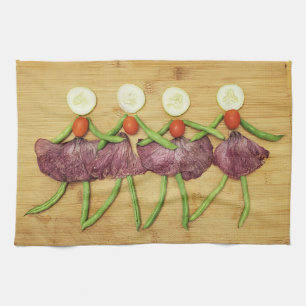 Ein VegARTable Chorus Küchentuch