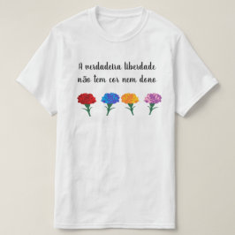 Ein verdadeira liberdade não tem Herz ohne T-Shirt