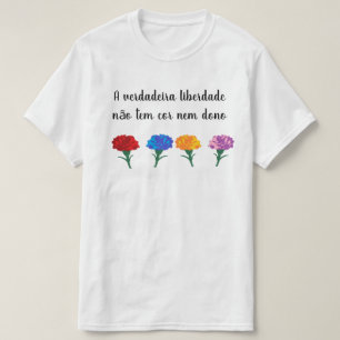 Ein verdadeira liberdade não tem Herz ohne T-Shirt