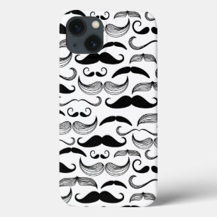Ein Verein der Herren. Schnurrbartmuster 2 Case-Mate iPhone Hülle