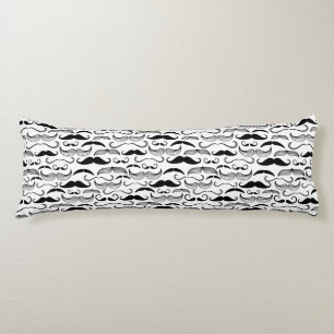 Ein Verein der Herren. Schnurrbartmuster 2 Seitenschläferkissen