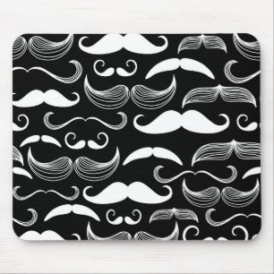 Ein Verein der Herren. Schnurrbartmuster Mousepad