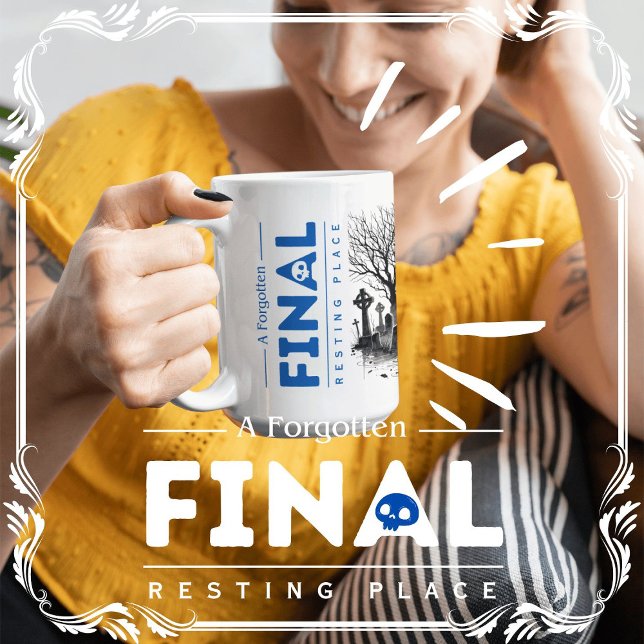 Ein vergessener letzter Erholungsort Zweifarbige Tasse (A Forgotten Final Resting Place Cover from The Beekeeper Store)