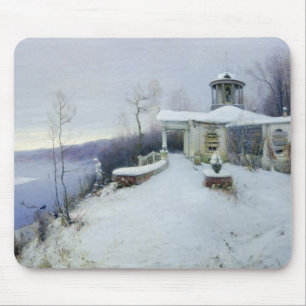 Ein verlassenes Herrenhaus Mousepad