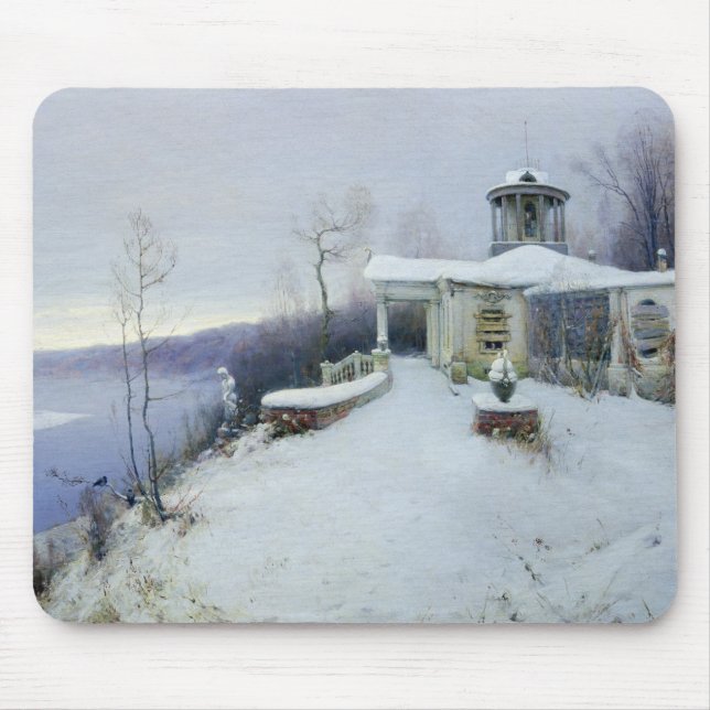 Ein verlassenes Herrenhaus Mousepad (Vorne)