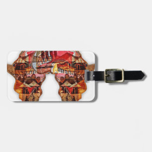 Ein vernetzter Kontinent: Die Dualität Afrikas Gepäckanhänger