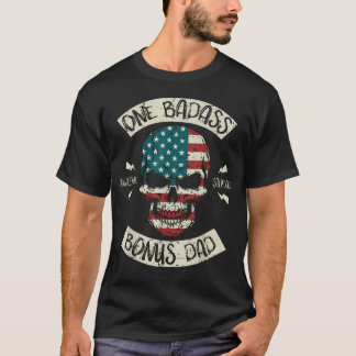 Ein verrückter Bonus-Vater Tolles Stiefvater-Toten T-Shirt