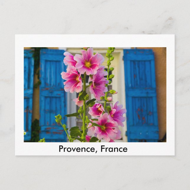 Ein Verschluss in der Provence, Frankreich Postkarte (Vorderseite)