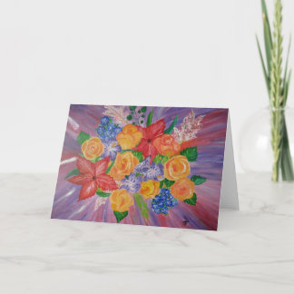 Ein Versprechen für die Sommergrusskarte Karte