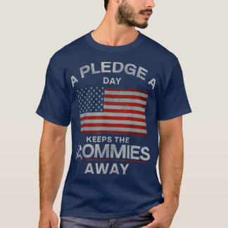 Ein Versprechen pro Tag Behalte den Kommianten die T-Shirt