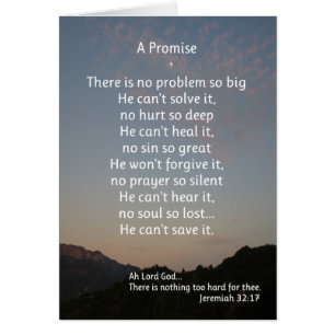 Ein Versprechen ... religiös