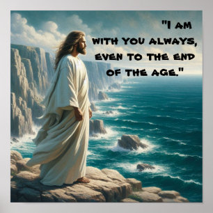 Ein Versprechen von Jesus Poster: Poster