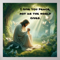 Ein Versprechen von Jesus Poster: