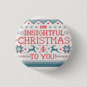 Ein verständnisvolles Weihnachten zu Ihnen Button
