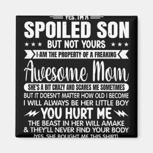 Ein verwöhnter Sohn, aber nicht deine Freude an Ph Magnet