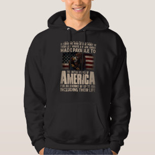 Ein Veteran ist jemand, der an einem Punkt in sein Hoodie