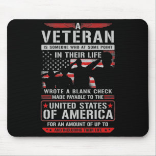 Ein Veteran Mousepad