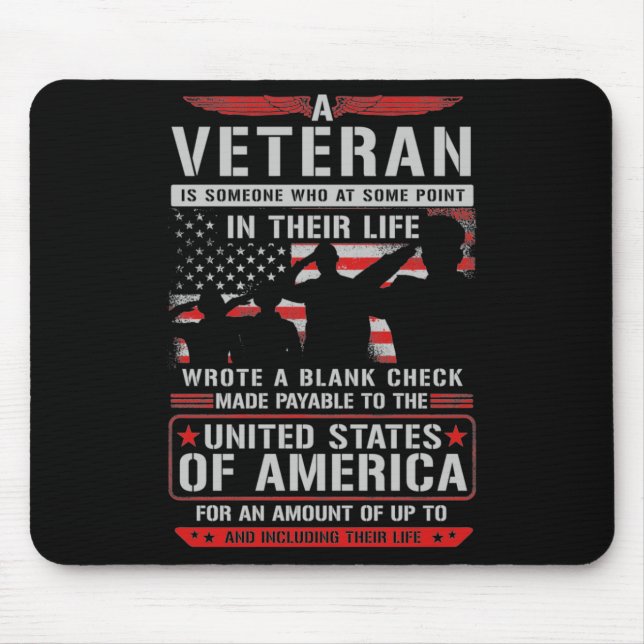 Ein Veteran Mousepad (Vorne)