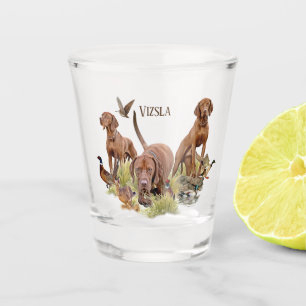Ein vielseitiger Aristokrat in Ungarisch Vizsla Schnapsglas