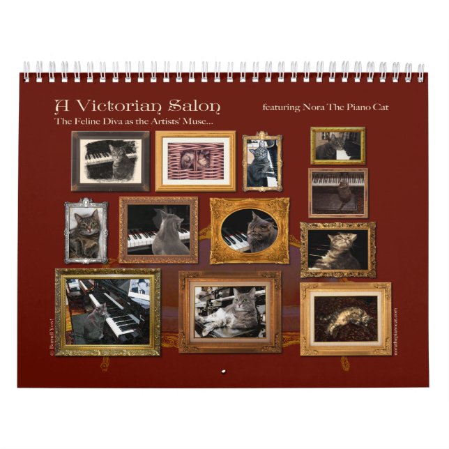 Ein Viktorianischer Salon-Kalender - Nora Kalender (Titelbild)