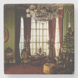 Ein Viktorianisches Weihnachten - Stone Untersetze Steinuntersetzer