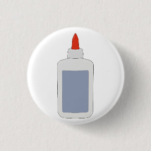 Ein Vintager Schulleim aus dem 80er der 90er Jahre Button