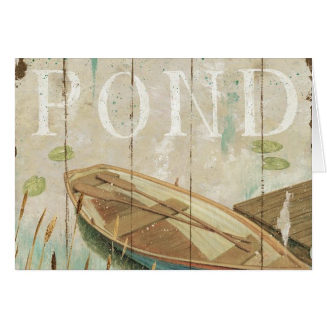 Ein Vintager Teich (Vorderseite (Horizontal))