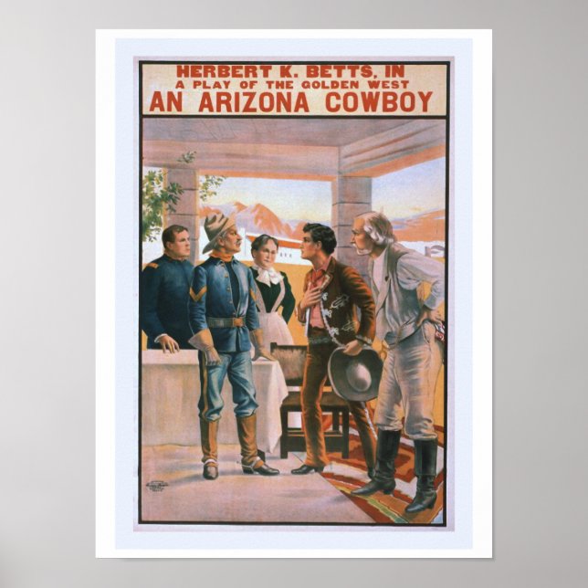 Ein Vintages Theater von Arizona Poster (Vorne)