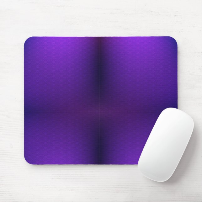 Ein violettes Mauspad mit einem dezenten geometris (Mit Mouse)